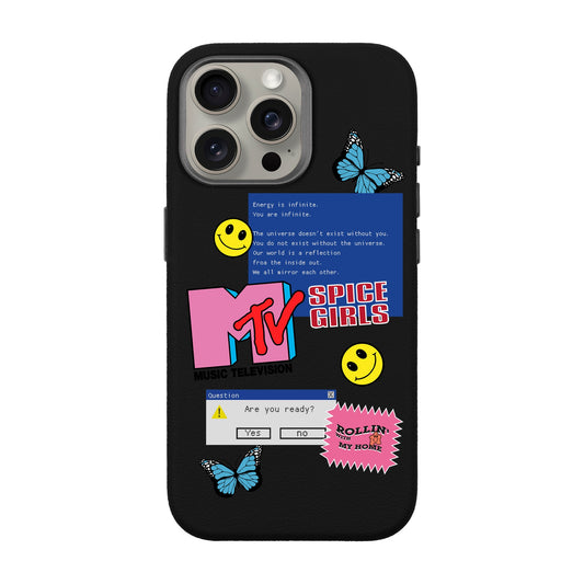 ARE YOU READY-iPhone 15 Pro Max Leather Premium Kılıf MagSafe Özellikli