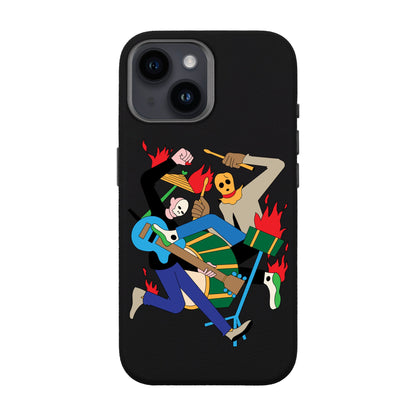 MONSTER MASH-iPhone 13 Leather Premium Kılıf MagSafe Özellikli