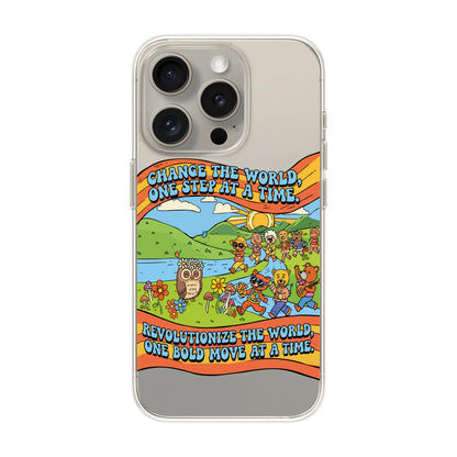 CHANGE THE WORLD-Solid Kılıf MagSafe Özellikli - iPhone 15 Pro