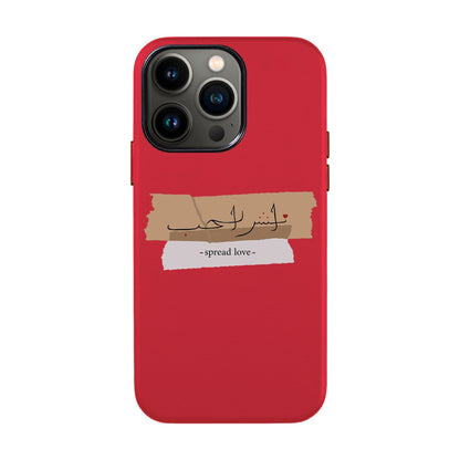 SPREAD LOVE-iPhone 13 Pro Max Leather Kılıf