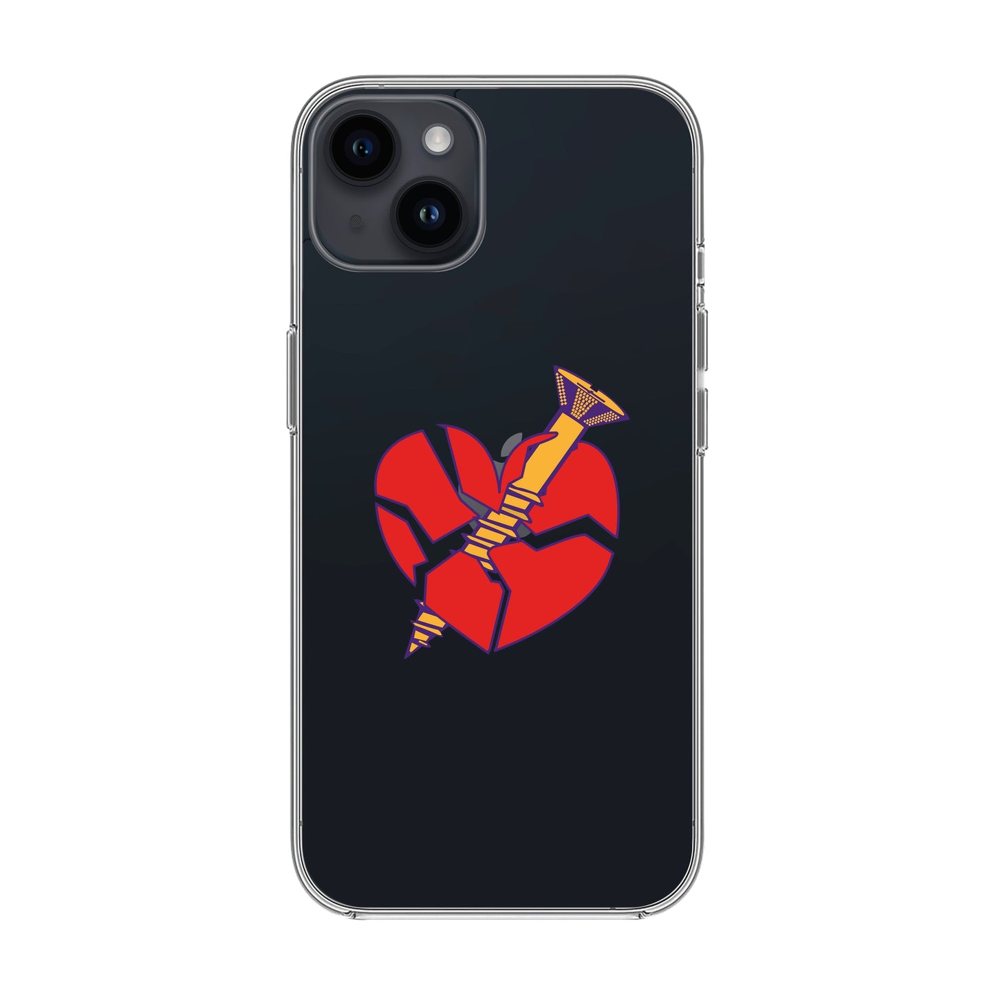 BROKEN HEART-Solid Kılıf - iPhone 14 Plus