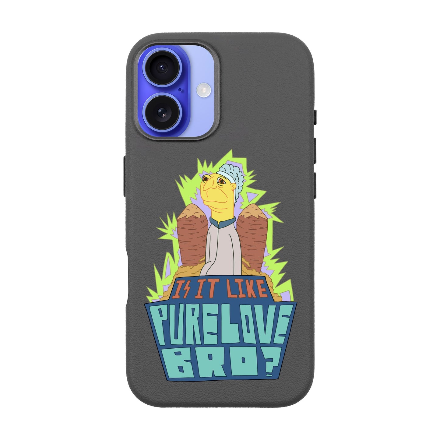 PURE LOVE-iPhone 16 Plus Leather Premium Kılıf MagSafe Özellikli