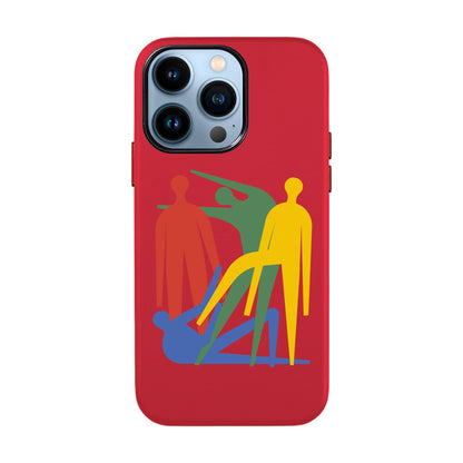 MANBOS-iPhone 13 Pro Max Leather Kılıf