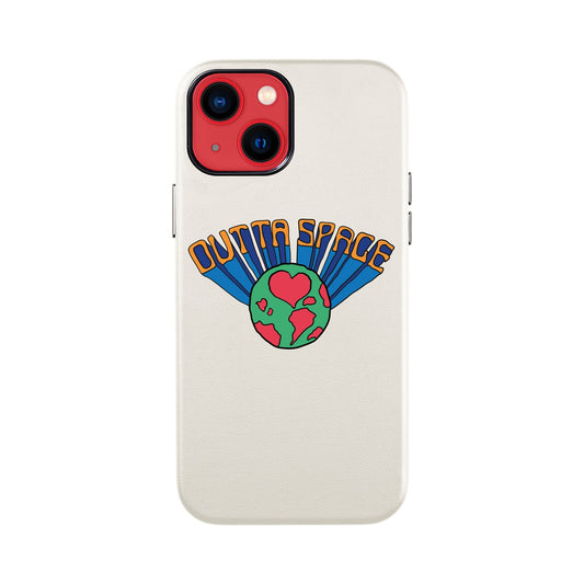SPACE-iPhone 13 Mini Leather Kılıf