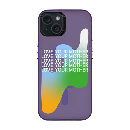 LOVE YOUR MOTHER-iPhone 15 Plus Hold Kılıf MagSafe Özellikli