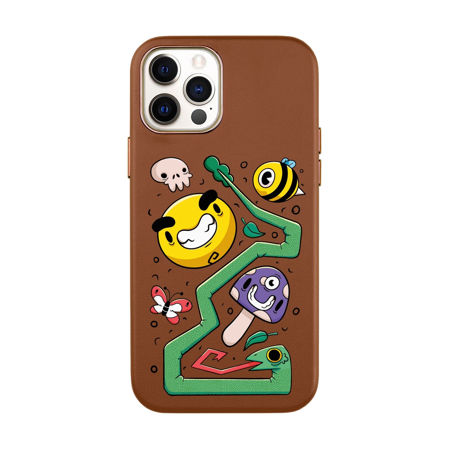 NADUR-iPhone 11 Pro Max Leather Kılıf