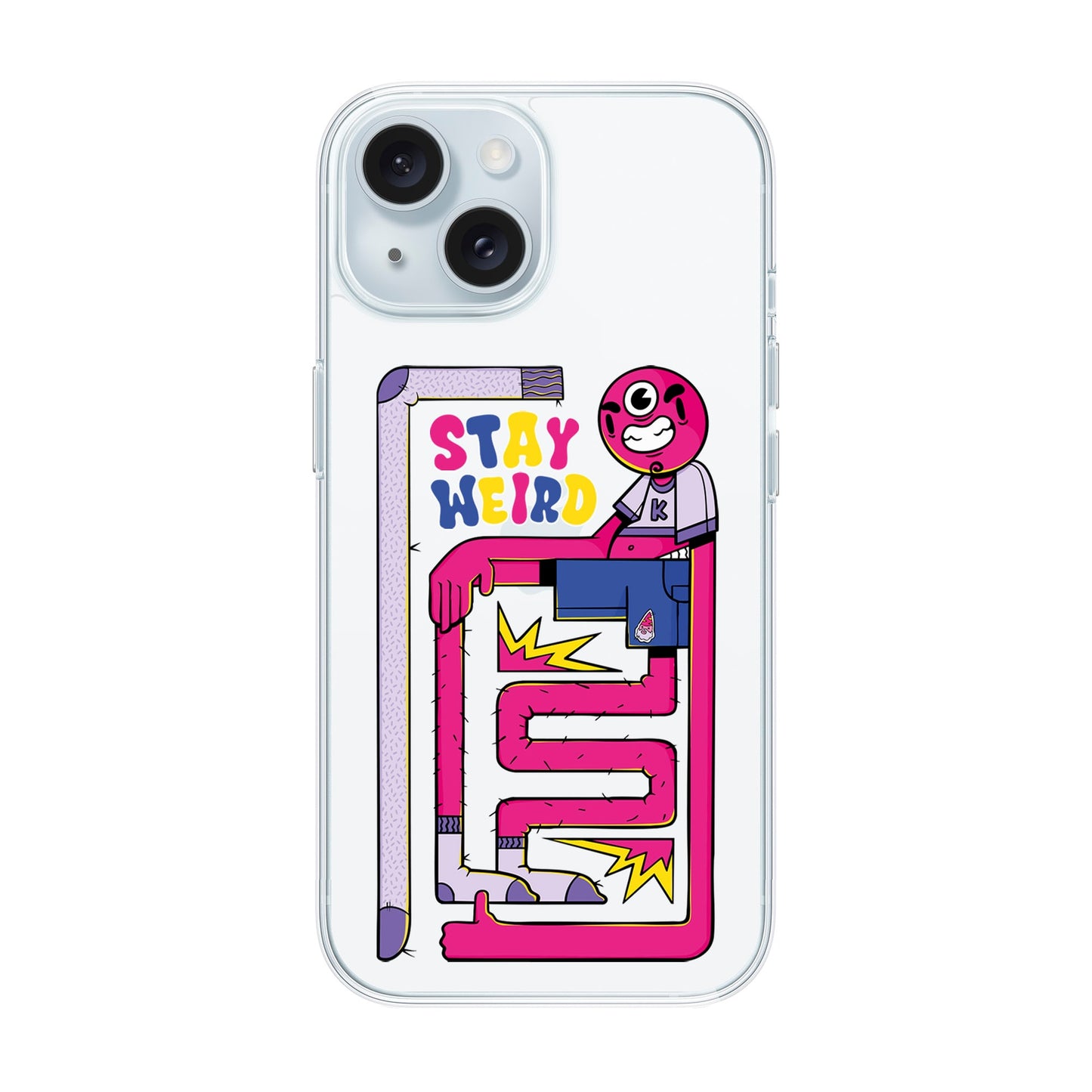 OG TOOTHY-iPhone 15 Solid Kılıf