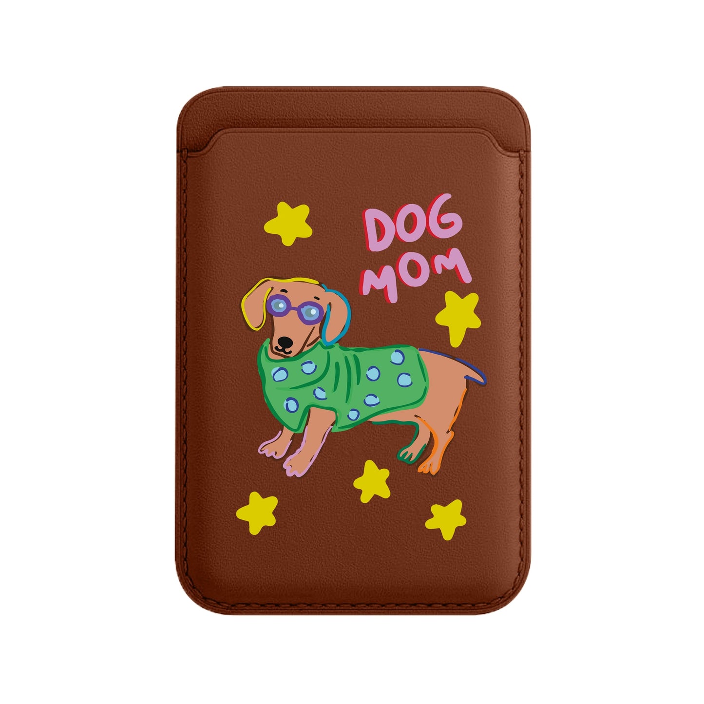 DOG MOM-Leather Kartlık