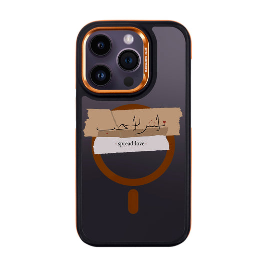 SPREAD LOVE-iPhone 14 Pro Dark Kılıf MagSafe Özellikli