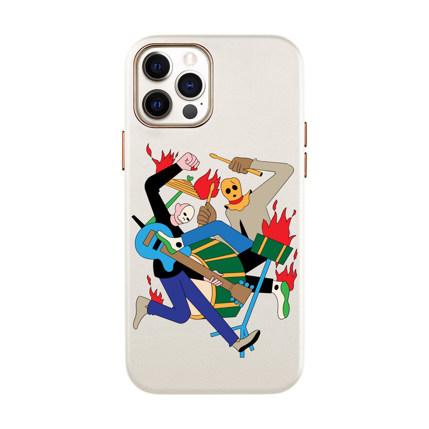 MONSTER MASH-iPhone 12 Pro Max Leather Kılıf