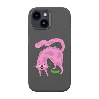 GRUMBLEPAWS-iPhone 13 Leather Premium Kılıf MagSafe Özellikli