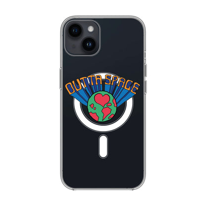 OUTTA SPACE-iPhone 14 Plus Solid Kılıf MagSafe Özellikli