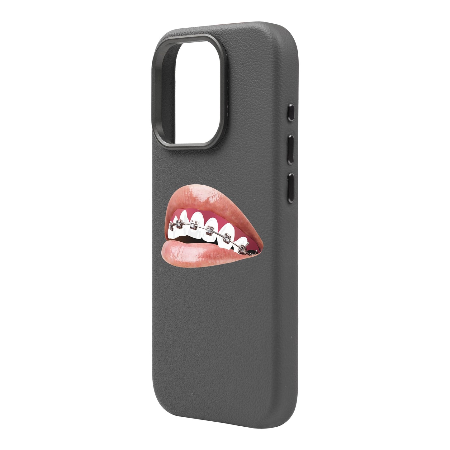 ORTHODONTIST-iPhone 16 Pro Max Leather Premium Kılıf MagSafe Özellikli