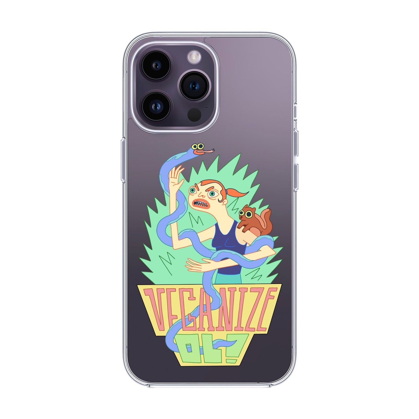 VEGANİZE-iPhone 14 Pro Max Solid Kılıf