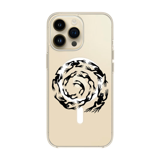 SWIRLING FROG-iPhone 14 Pro Max Solid Kılıf MagSafe Özellikli