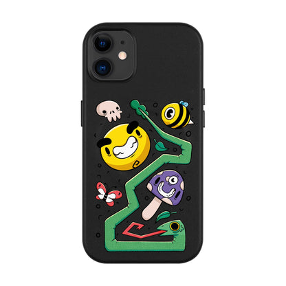 NADUR-Leather Kılıf MagSafe Özellikli - iPhone 11