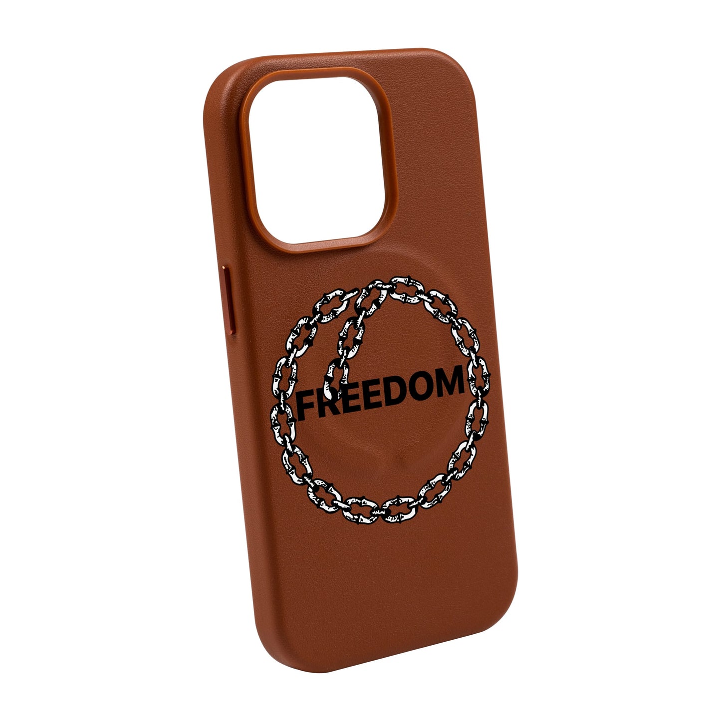 FREEDOM-iPhone 14 Pro Max Leather Kılıf MagSafe Özellikli