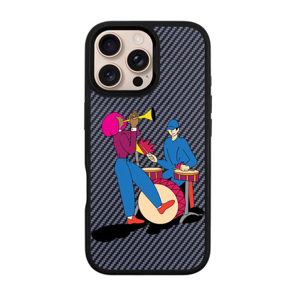 JAM-iPhone 16 Pro Max Plaid Kılıf MagSafe Özellikli