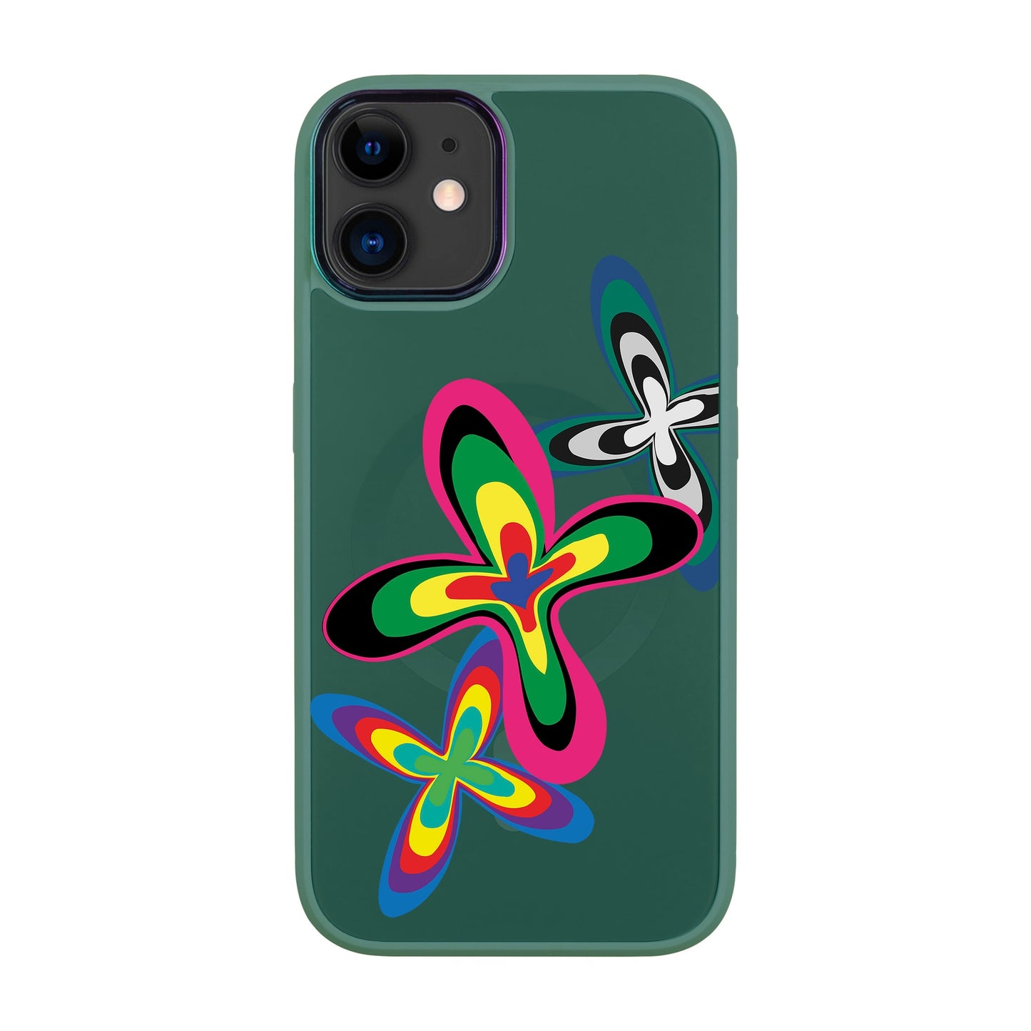 COLOR FLOWER-Vigor Kılıf MagSafe Özellikli - iPhone 11