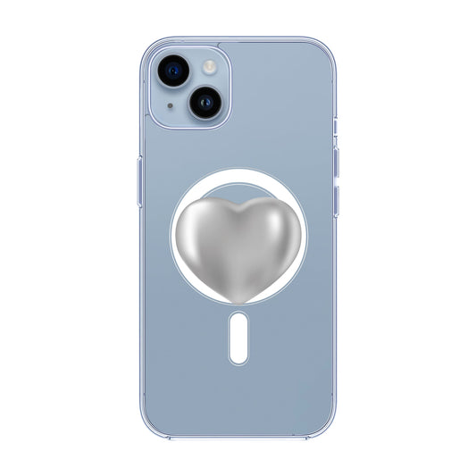 SILVER HEART-iPhone 11 Pro Max Solid Kılıf MagSafe Özellikli