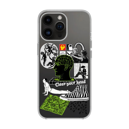CLEAR YOUR HEAD-iPhone 14 Pro Max Solid Kılıf