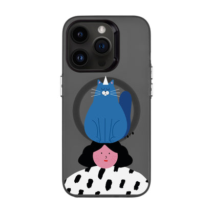 NAUGHTY CAT-iPhone 14 Pro Hold Kılıf MagSafe Özellikli