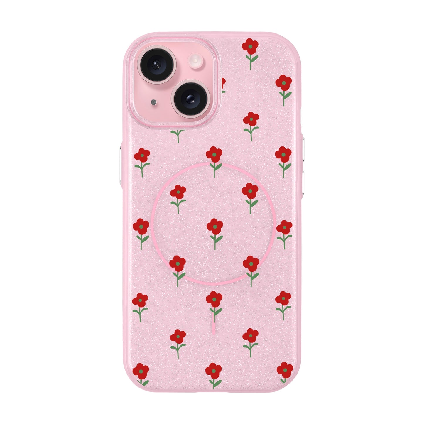 FLOWER POWER-iPhone 14 Plus Radiant Kılıf MagSafe Özellikli