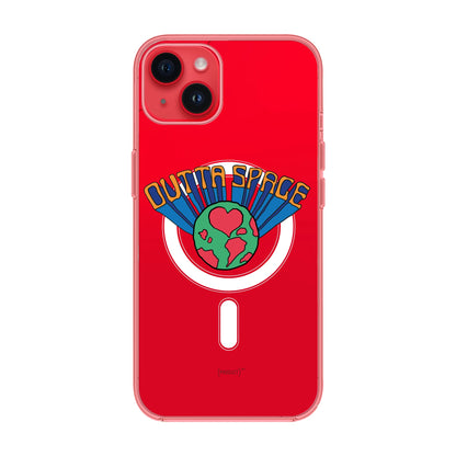 OUTTA SPACE-iPhone 14 Plus Solid Kılıf MagSafe Özellikli