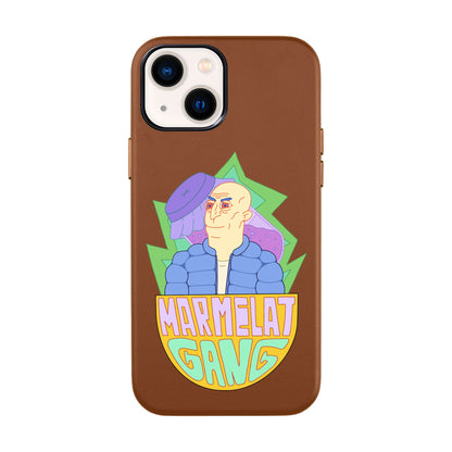MARMELAT GANG-iPhone 13 Mini Leather Kılıf