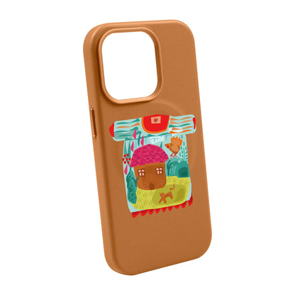 SİHİRLİ KAZAK-Leather Kılıf MagSafe Özellikli - iPhone 13