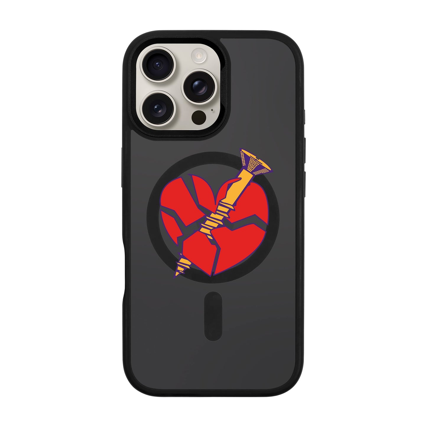 BROKEN HEART-iPhone 16 Pro Max Rise Kılıf MagSafe Özellikli