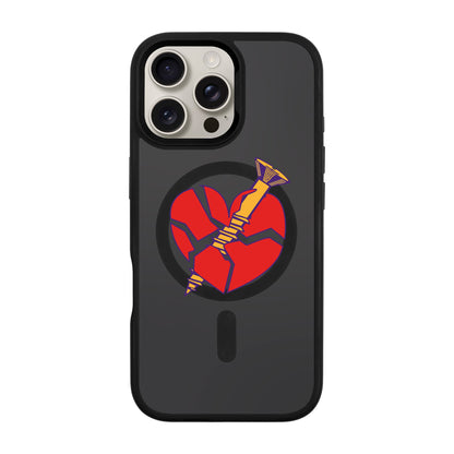 BROKEN HEART-iPhone 16 Pro Max Rise Kılıf MagSafe Özellikli