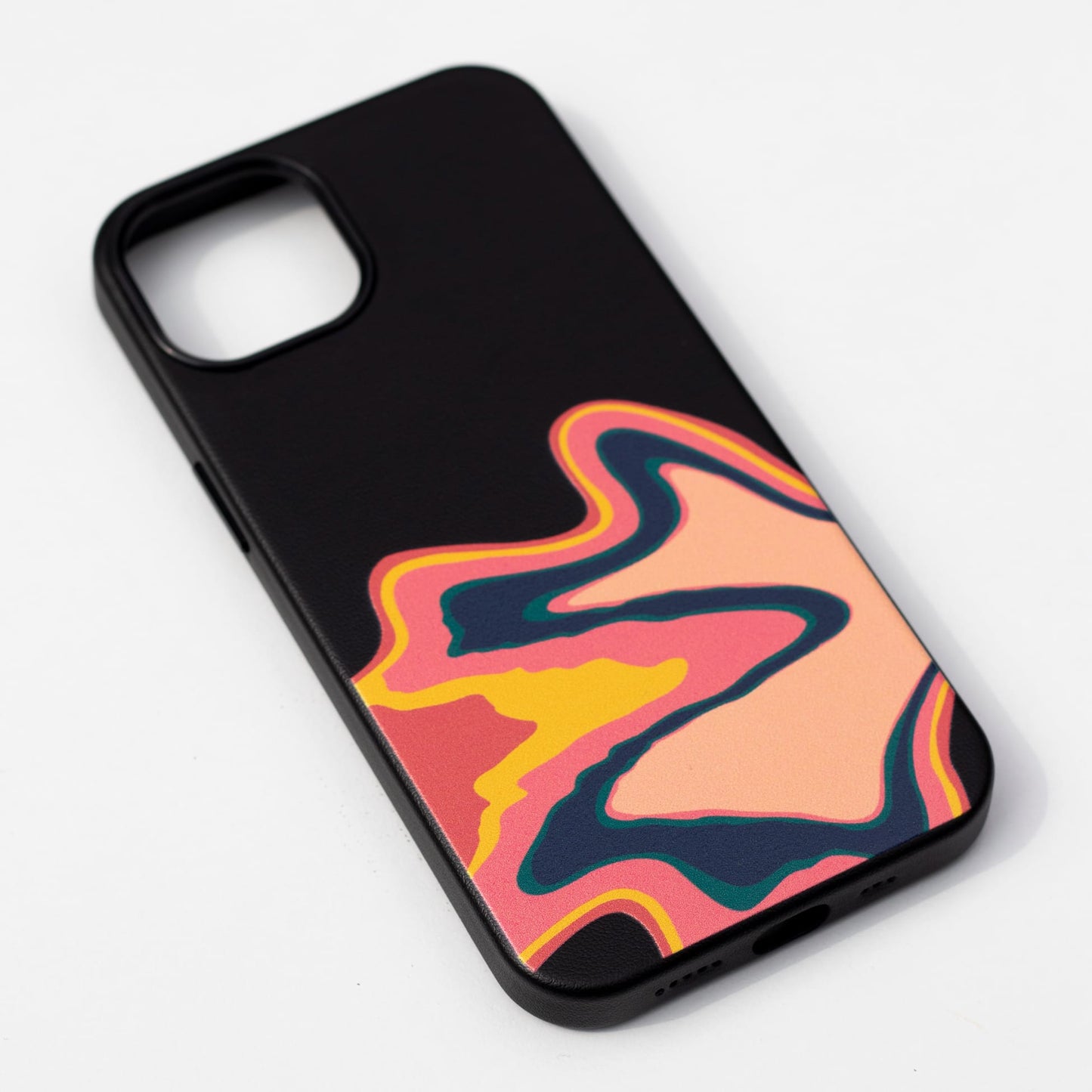 US IN ESSENCE-iPhone 14 Leather Kılıf