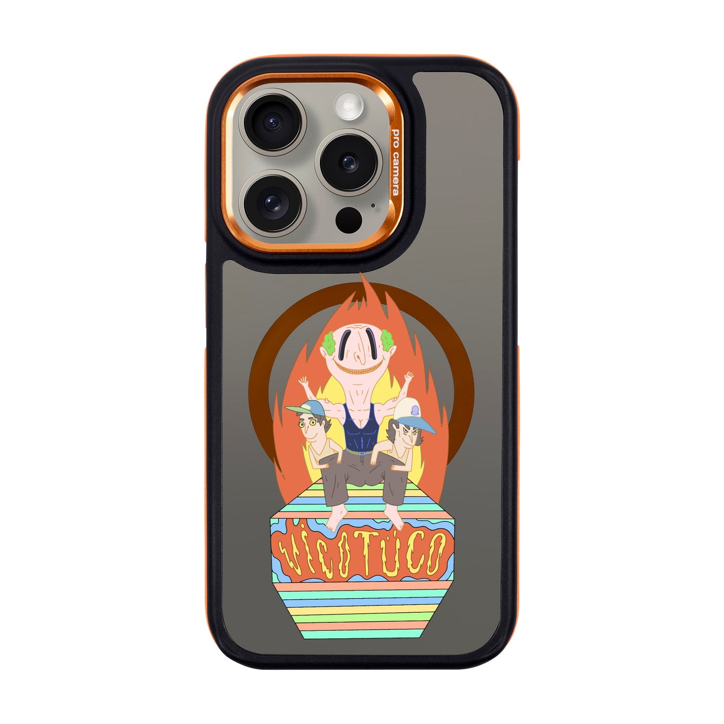 VİCOTÜCO ADAM-Dark Kılıf MagSafe Özellikli - iPhone 15 Pro