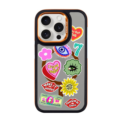 HM STICKERS-iPhone 15 Pro Dark Kılıf MagSafe Özellikli