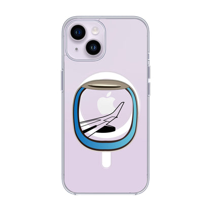 AIRCRAFT WINDOW-iPhone 11 Solid Kılıf MagSafe Özellikli