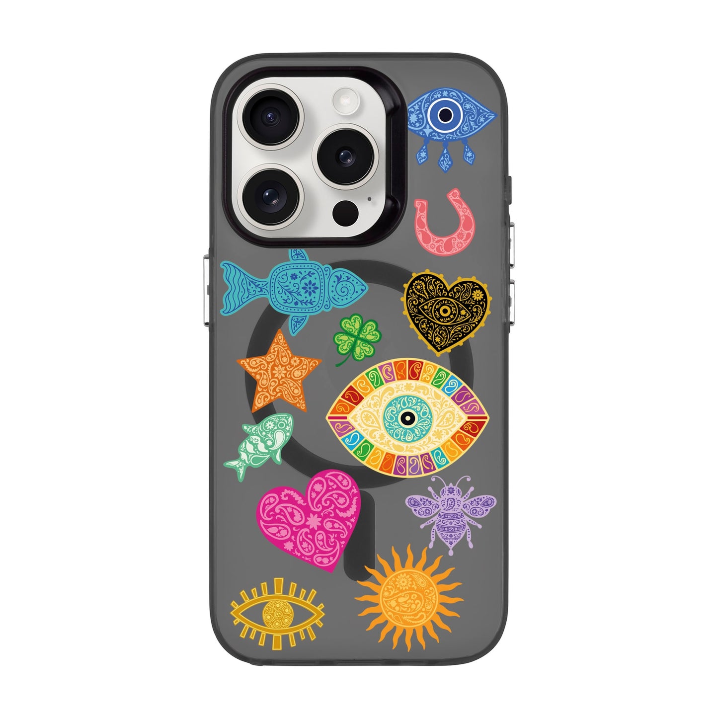CHARMS BY BERRİN ÖZKAN-iPhone 15 Pro Hold Kılıf MagSafe Özellikli
