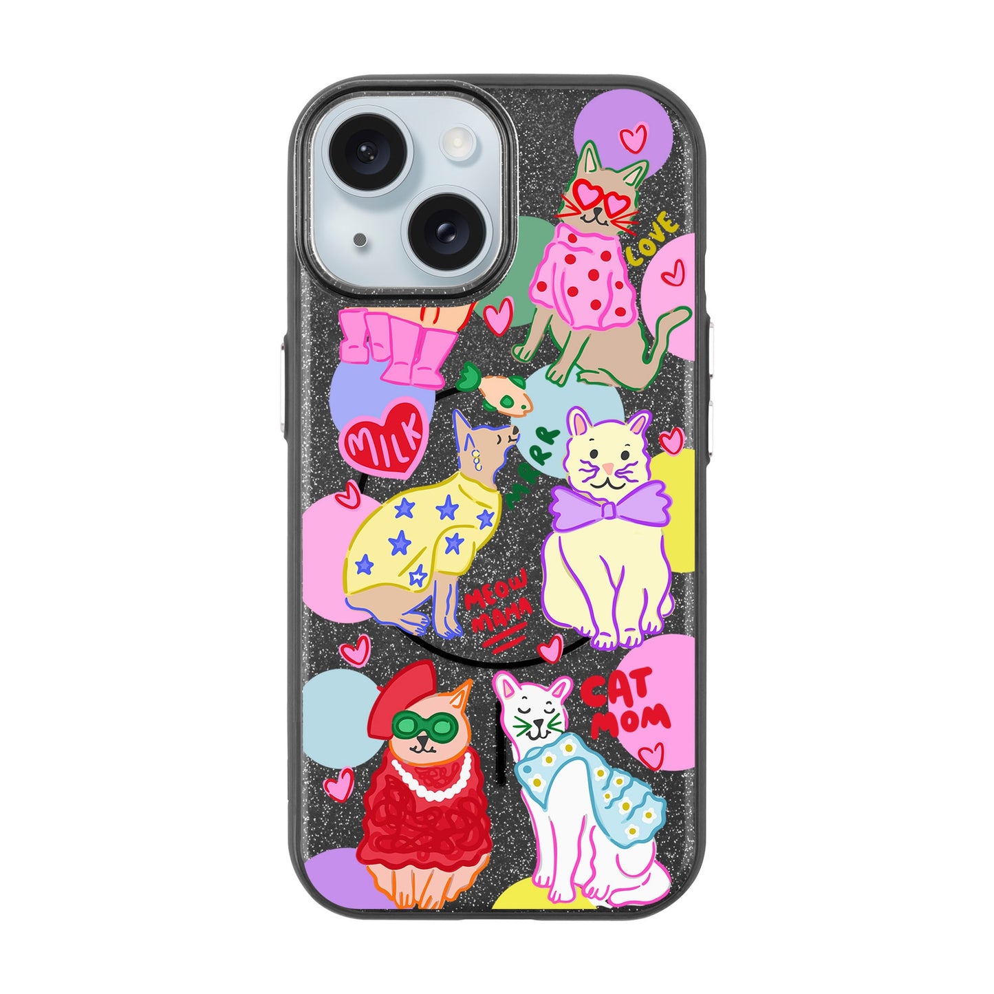 CAT MOM-iPhone 15 Plus Radiant Kılıf MagSafe Özellikli