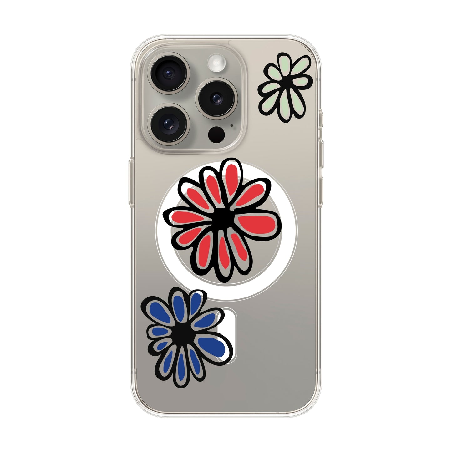 FLORIST-Solid Kılıf MagSafe Özellikli - iPhone 15 Pro