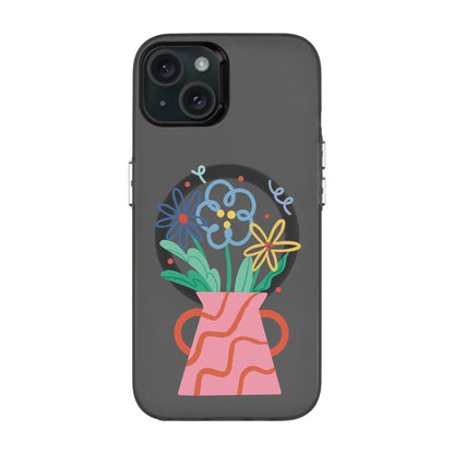 PINK VASE-iPhone 15 Plus Hold Kılıf MagSafe Özellikli