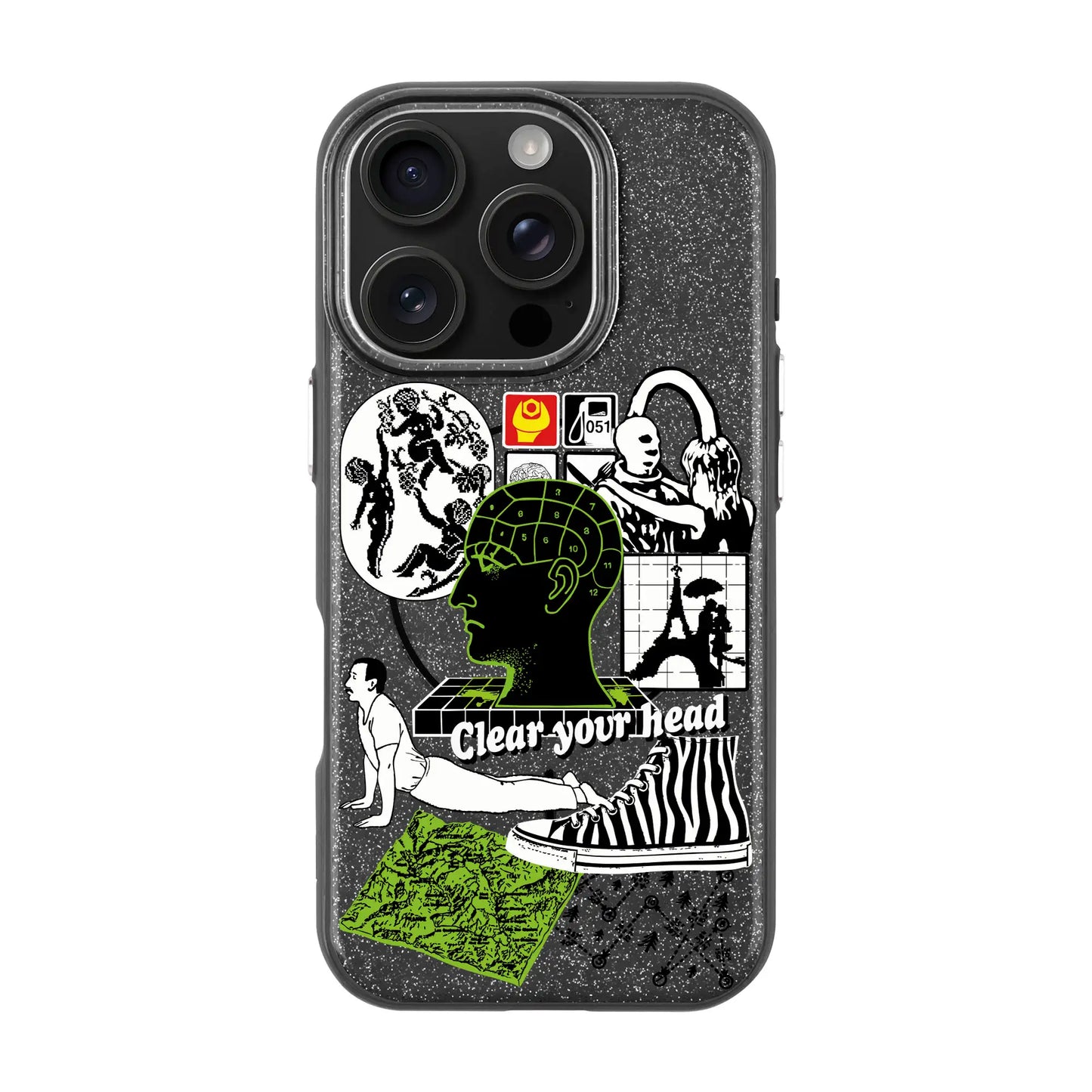CLEAR YOUR HEAD-iPhone 16 Pro Radiant Kılıf MagSafe Özellikli