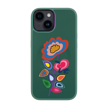 KNITTED FLOWER-iPhone 12 Vigor Kılıf MagSafe Özellikli