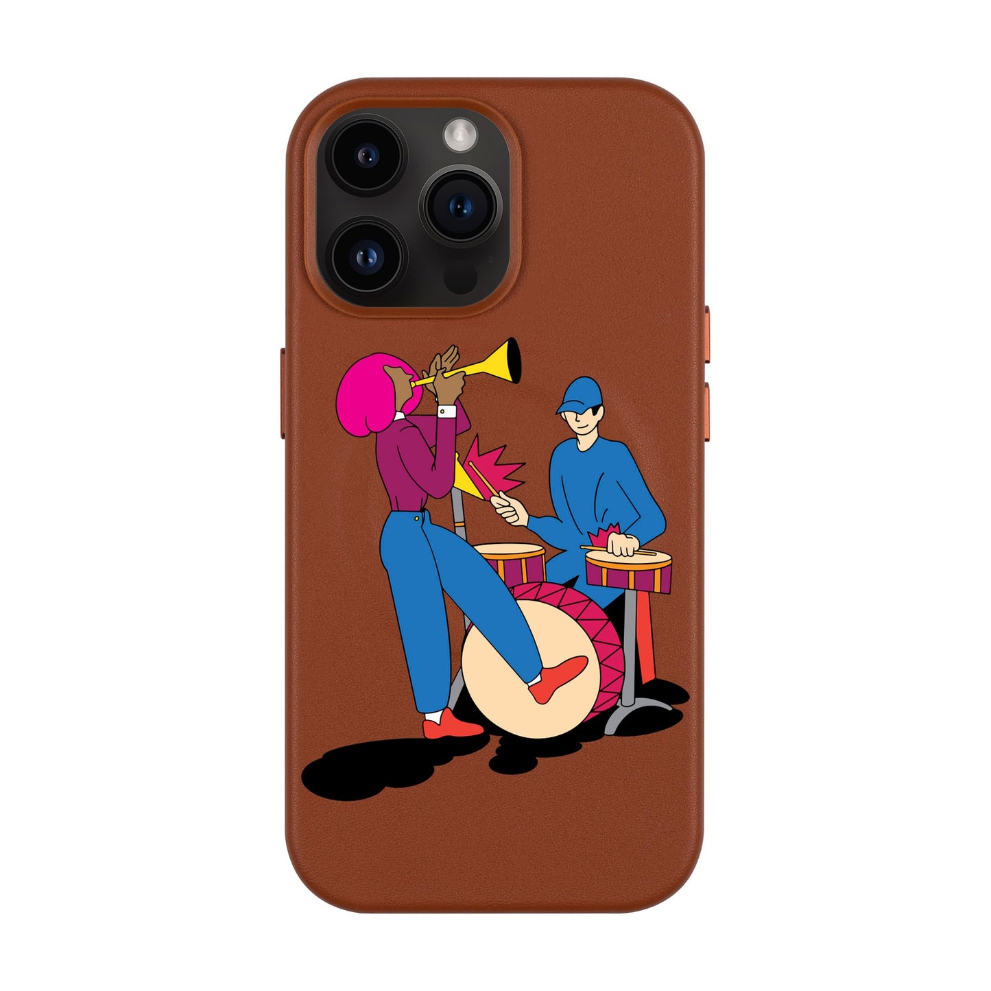 JAM-iPhone 14 Pro Max Leather Kılıf MagSafe Özellikli