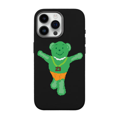 GREEN BEAR-iPhone 14 Pro Max Leather Premium Kılıf MagSafe Özellikli