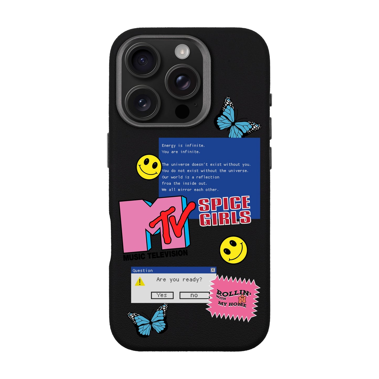 ARE YOU READY-iPhone 16 Pro Leather Premium Kılıf MagSafe Özellikli