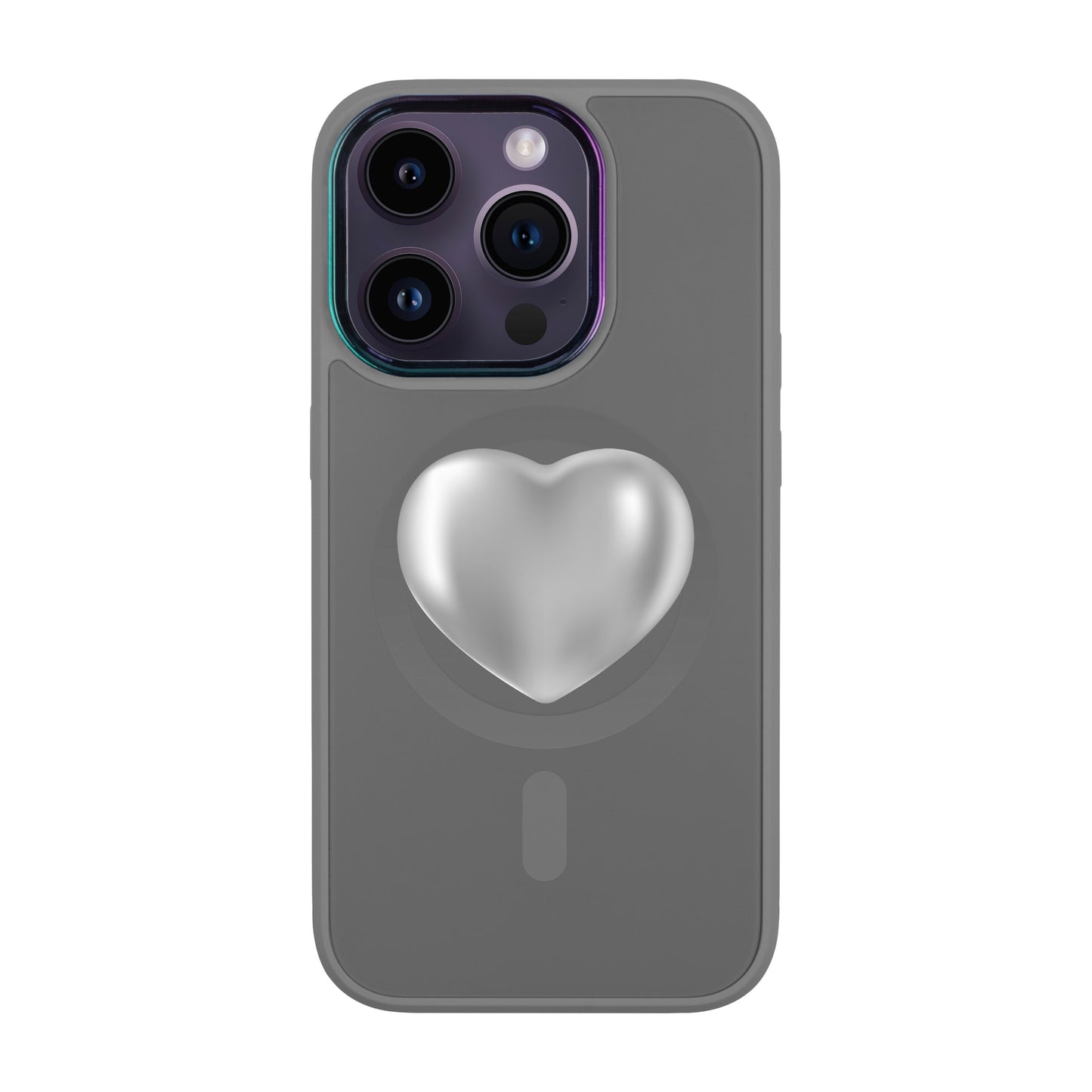 SILVER HEART-Vigor Kılıf MagSafe Özellikli - iPhone 14 Pro