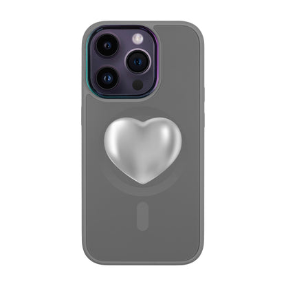 SILVER HEART-Vigor Kılıf MagSafe Özellikli - iPhone 14 Pro