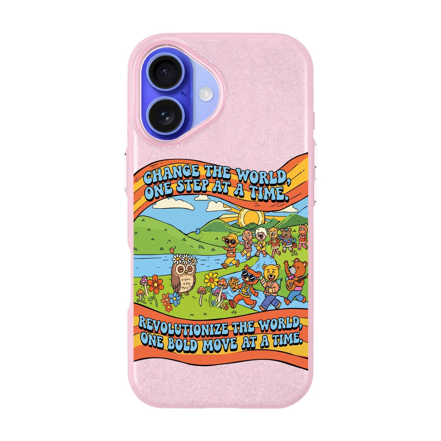 CHANGE THE WORLD-iPhone 16 Radiant Kılıf MagSafe Özellikli