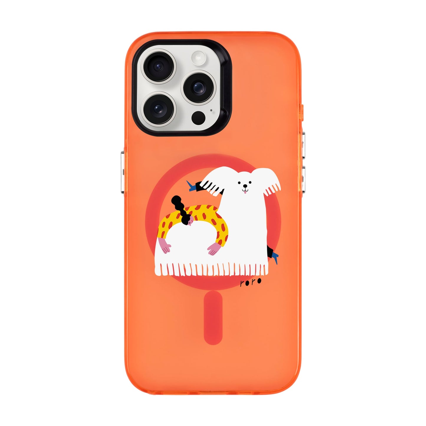 FANCY DOG-iPhone 15 Pro Max Hold Kılıf MagSafe Özellikli