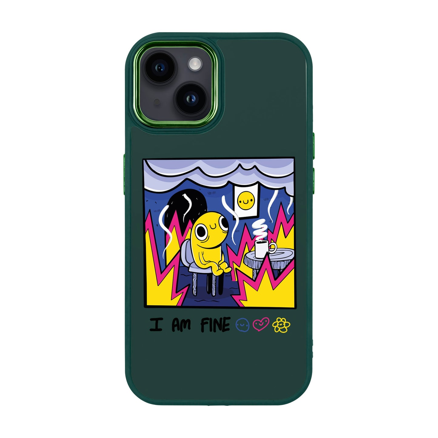 I AM FINE-iPhone 14 Plus Proof Kılıf